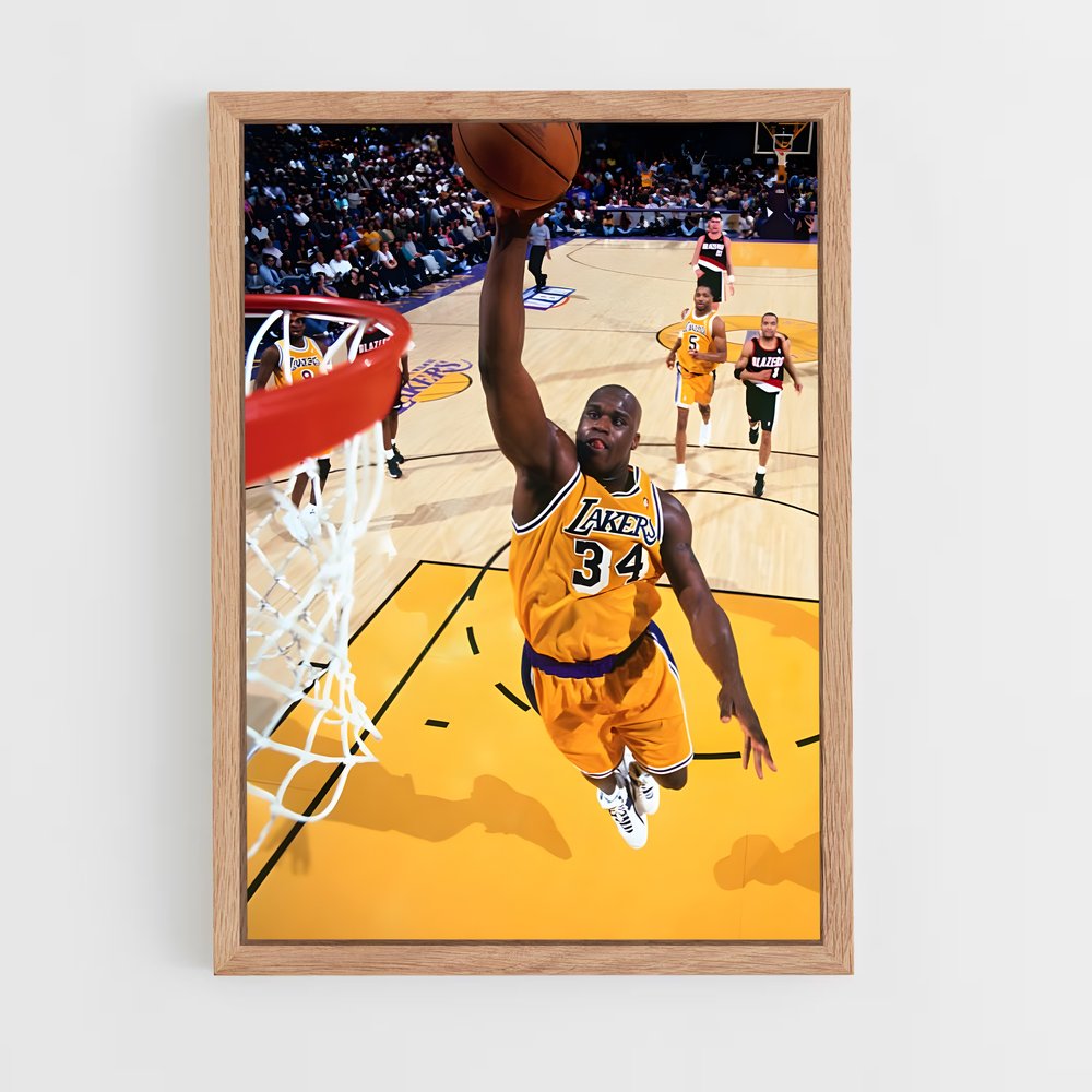 Poster Kobe Dunk Magic – affiche Basketball (vue 4)